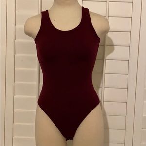 Bozzolo fitted halter bodysuit Sz M
